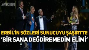 Mehmet Ali Erbil'den sunucu Melike Öcalan'a: