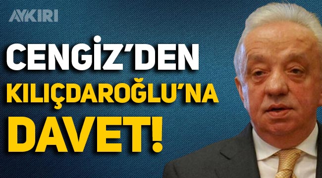 Mehmet Cengiz'den Kemal Kılıçdaroğlu'na davet çağrısı: Gelmedi, bekliyoruz