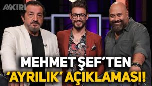 Mehmet Yalçınkaya'dan açıklama geldi: MasterChef'ten ayrılıyor mu?
