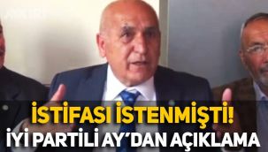 Meral Akşener'in istifasını istediği İYİ Partili Ömer Ay'dan açıklama