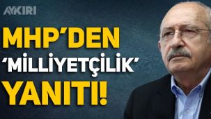 MHP'den Kemal Kılıçdaroğlu'nun