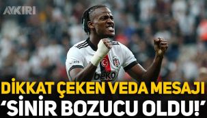 Michy Batshuayi'den Beşiktaş'a dikkat çeken veda mesajı: