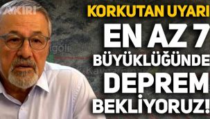 Naci Görür'den korkutan açıklama: