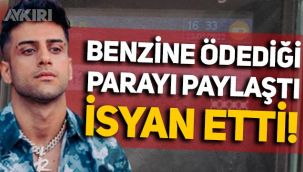 Reynmen arabasına aldığı benzine ödediği parayı paylaştı, sosyal medyadan sitem etti
