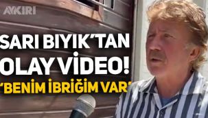 Sarı Bıyık olarak bilinen Cahit Kaşıkçılar'dan su göndermesi: