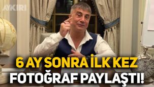 Sedat Peker 6 ay sonra ilk kez fotoğraf paylaştı