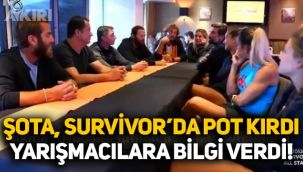 Şota'dan Survivor'da büyük gaf! Ağzından kaçırdı,