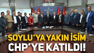 Süleyman Soylu’ya yakın isim CHP'ye katıldı, Kılıçdaroğlu'nu ziyaret etti