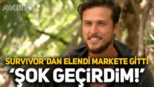 Survivor'dan elenen Gökhan Keser markete gitti: 