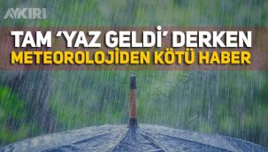 Tam yaz geldi derken, meteorolojiden kötü haber, hava sıcaklıkları düşüyor! İşte il il hava durumu
