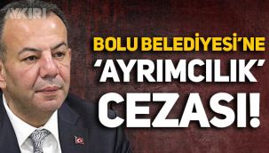 TİHEK'ten Tanju Özcan kararı: Bolu Belediyesi'ne 'ayrımcılık' cezası!