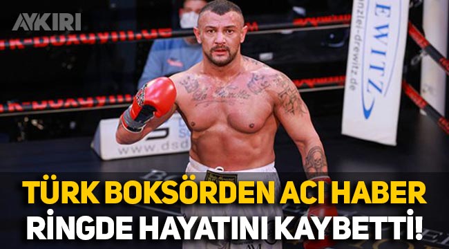 Türk boksör Musa Askan Yamak'tan acı haber: Ringde hayatını kaybetti!