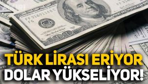 Türk Lirası değer kaybediyor, dolar kuru yükseliyor