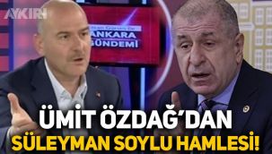 Ümit Özdağ'dan Süleyman Soylu hamlesi! Manevi tazminat davası açtı