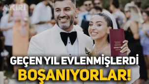1 yıl bile sürmedi: Zeynep Bastık ve Tolga Akış boşanıyor