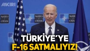 ABD Başkanı Joe Biden: Türkiye'ye F-16 satmalıyız