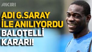 Adana Demirspor Başkanı Murat Sancak'tan Balotelli kararı
