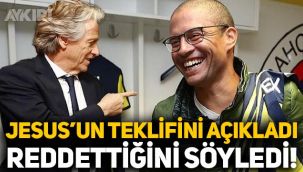 Alex de Souza, Jorge Jesus'un kendisine yaptığı teklifi açıkladı
