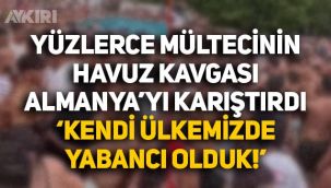 Almanya'da yüzlerce göçmenin havuz kavgası gündeme damga vurdu: