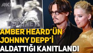Amber Heard'ün Johnny Depp'i aldattığı kanıtlandı: Asansörde Cara Delevingne ile görüntüleri sızdırıldı