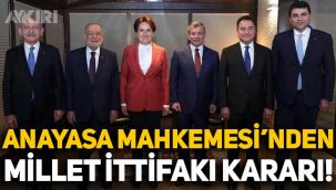 Anayasa Mahkemesi'nden