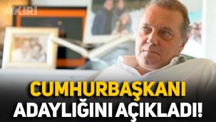 Cem Uzan, Cumhurbaşkanı adaylığını açıkladı: