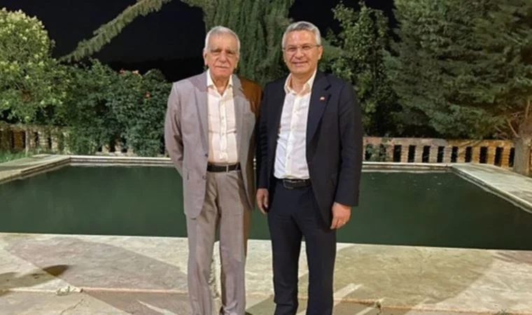CHP'li Oğuz Kaan Salıcı HDP'li Ahmet Türk'ü ziyaret etti