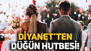 Diyanet'ten Cuma hutbesi: