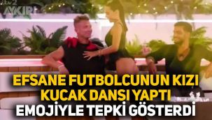 Efsane futbolcu Michael Owen'ın kızı Gemma kucak dansı yaptı: Owen, emojiyle tepki gösterdi