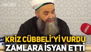 Ekonomik kriz ve zamlar Cübbeli Ahmet'i vurdu: