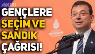 Ekrem İmamoğlu'ndan gençlere seçim ve sandık çağrısı