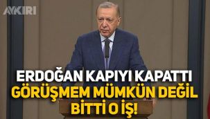 Erdoğan, NATO Zirvesi öncesinde kapıyı kapattı: