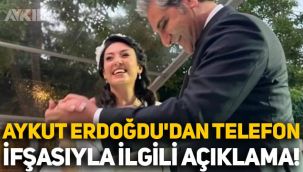 Eski eşiyle yaptığı telefon görüşmesi yayınlanan Aykut Erdoğdu, yeni eşi Tuba Torun'dan özür diledi
