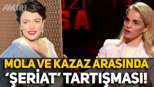 Ezgi Mola ve Tuğçe Kazaz arasında 'şeriat' kavgası!