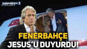 Fenerbahçe, Jorge Jesus'u resmen duyurdu!
