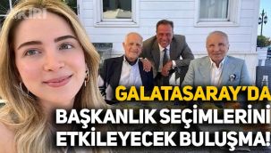 Galatasaray'da başkanlık seçimlerini etkileyecek buluşma: Adnan Öztürk, İnan Kıraç ve Ünal Aysal...
