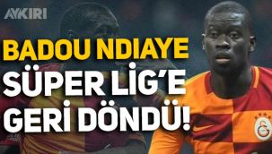 Galatasaray ve Trabzonspor'da oynamıştı: Badou Ndiaye Süper Lig'e geri döndü