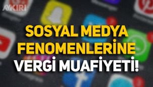 Gelir İdaresi Başkanlığı'ndan sosyal medya fenomenlerine vergi muafiyeti müjdesi!