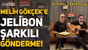 Genç müzisyenlerden Melih Gökçek'e şarkılı Jelibon göndermesi: