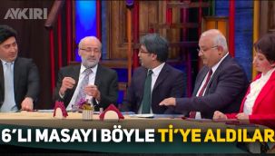 Güldür Güldür'de 6'lı masa skeci: 