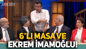 Güldür Güldür'ün 6'lı masa skecine Ekrem İmamoğlu taklidi damga vurdu