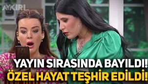 Gündüz kuşağında bu da oldu: Gelinim Mutfakta yarışmacısı bayıldı, özel hayat teşhir edildi