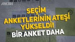Günlük anket sonuçlarına bir yenisi daha eklendi, bu sefer CHP ve AKP kafa kafaya gösterildi