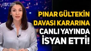 HaberTürk spikeri Afşin Yurdakul, canlı yayında Pınar Gültekin davasında çıkan karara isyan etti