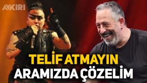 Hayko Cepkin'den Cem Yılmaz'a: Telif atmayın, aramızda çözelim