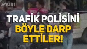 İstanbul Bağcılar'da polise saldıran minibüsçüler saniye saniye kaydedildi