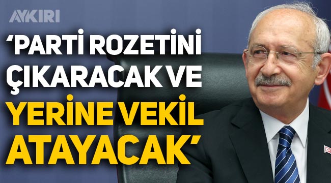 Kemal Kılıçdaroğlu hakkında çarpıcı iddia: "Parti rozetini çıkaracak, yerine vekil atayacak"