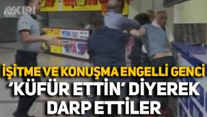 Kocaeli Otogarında işitme ve konuşma engelli genci 'küfür ettiği' iddiasıyla darp ettiler