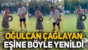 Maldivlere balayına giden Galatasaraylı Oğulcan Çağlayan, XOX oyununda eşine böyle yenildi