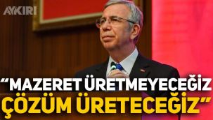 Mansur Yavaş, Ankara Afet Bilgilendirme Raporu'nu açıkladı: 